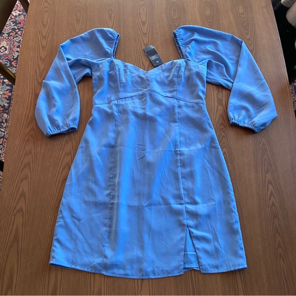 NWT Abercrombie corset seamed mini dress - Picture 2 of 9